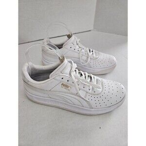 Puma White GV Special Sneakers Shoes Size 7 C 344765-75